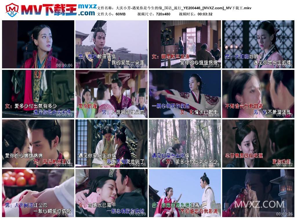 大庆小芳-遇见你是今生的缘_国语_流行_YE200446